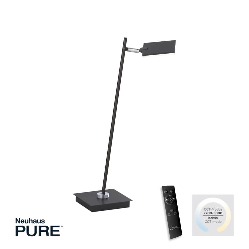 Design tafellamp Pure Mira zwart Paul Neuhaus 4012248367520