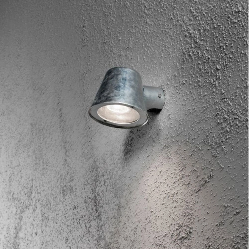 Wandspot Trieste 11cm zinkgrijs KonstSmide 7318307523324