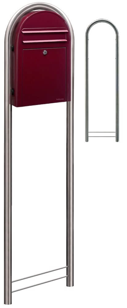 Brievenbus Classic S 3005 Bordeauxrood Bobi 6417237039132