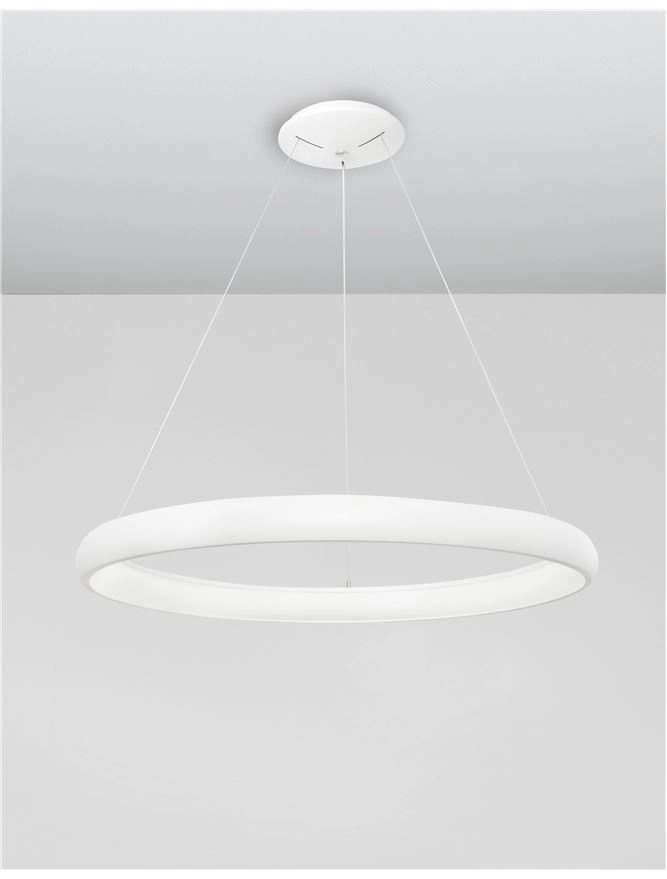 Design hanglamp Albi wit Ø 61cm Lyora 5212017416902