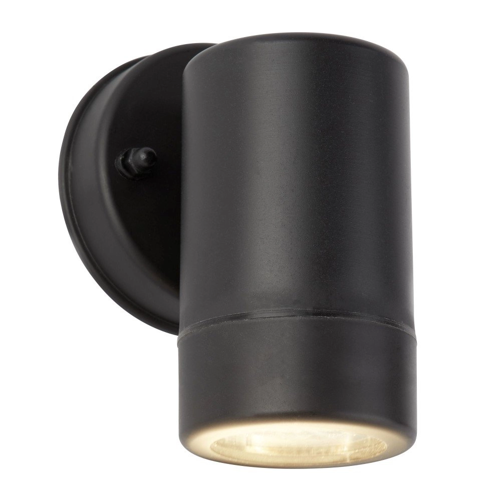 Kunststof wandspot Coastal Downlight zwart