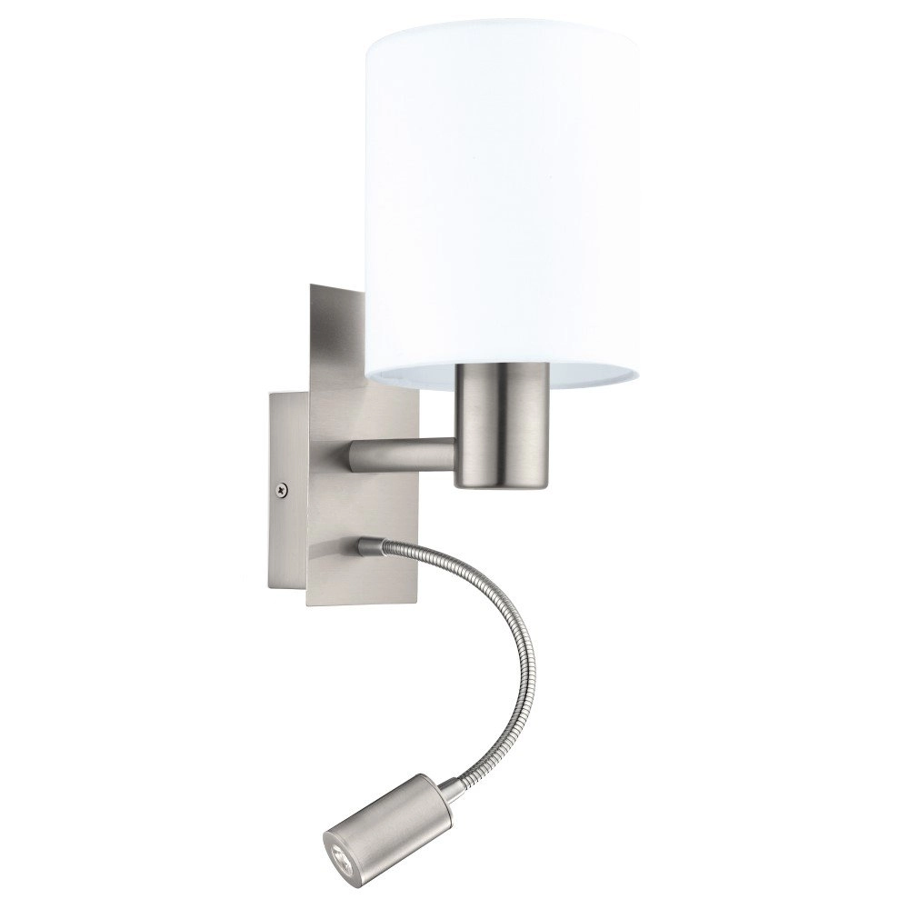 Wandlamp Pasteri met leeslampje
