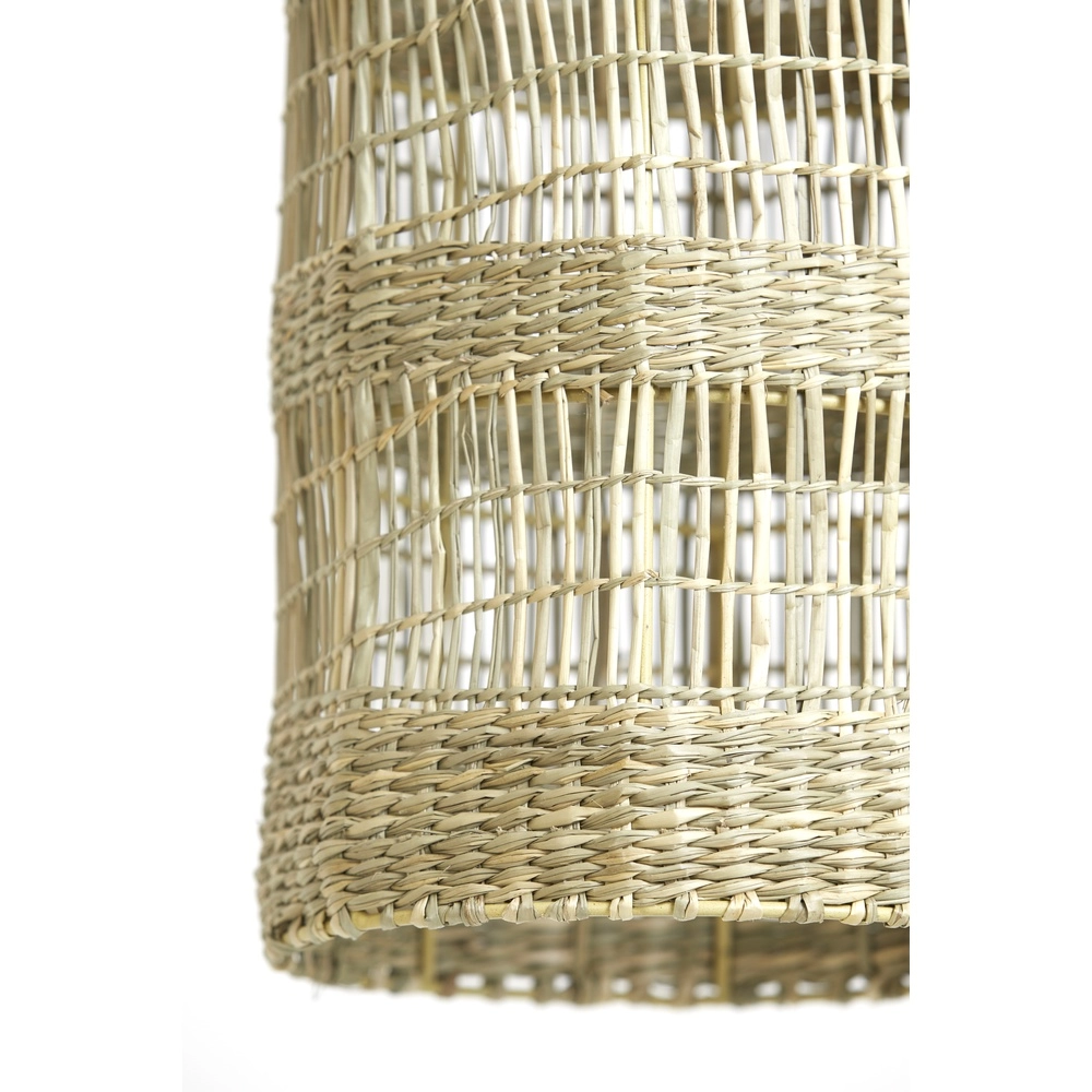 Zeegras hanglamp Latika 42cm hoog - 1x E27 Light & Living 8717807644031