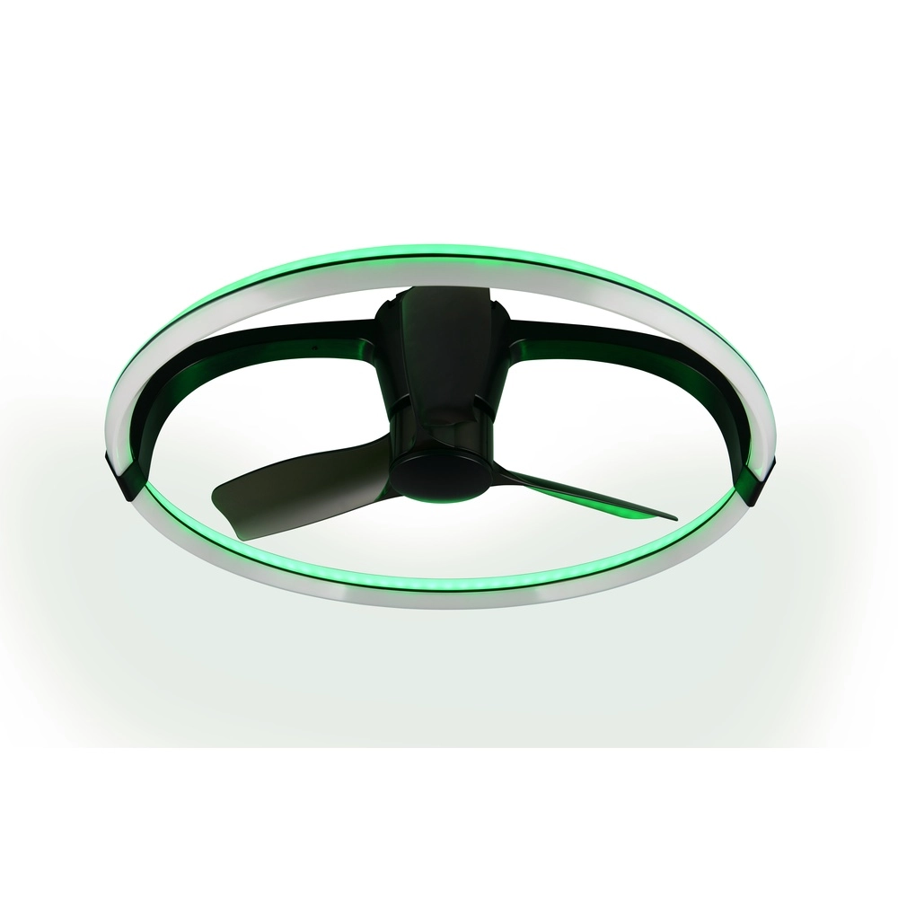 Smarthome ventilator Stockholm zwart Ø 73,5 Tuya Trio 4017807693133