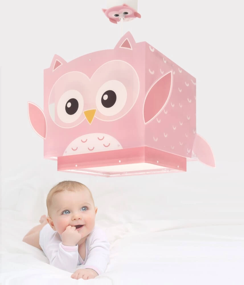 Kinderkamer hanglamp Pink Owl Dalber 8420406002965