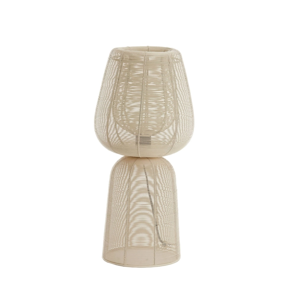 Tafellamp Aboso wit Ø 24cm