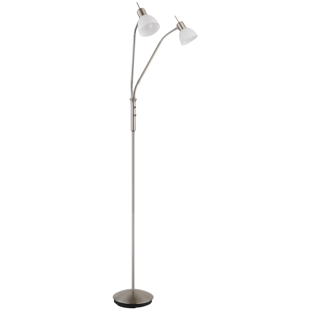 Leeslamp 2-lichts Malte nikkel Globo 9007371447541