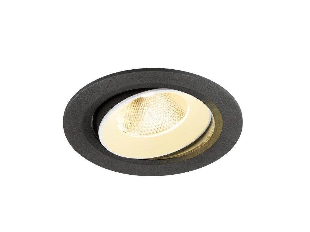 Inbouwspot Numinos Move L zwart/wit 3000K - 20gr SLV 4024163309257