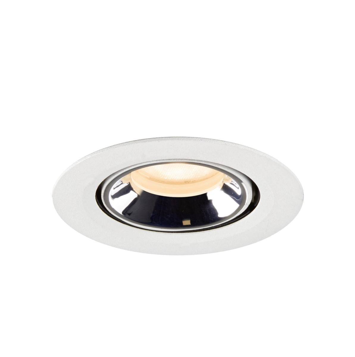 Inbouwspot Numinos Gimble XS wit/chroom 2700K - 55gr SLV 4024163307116
