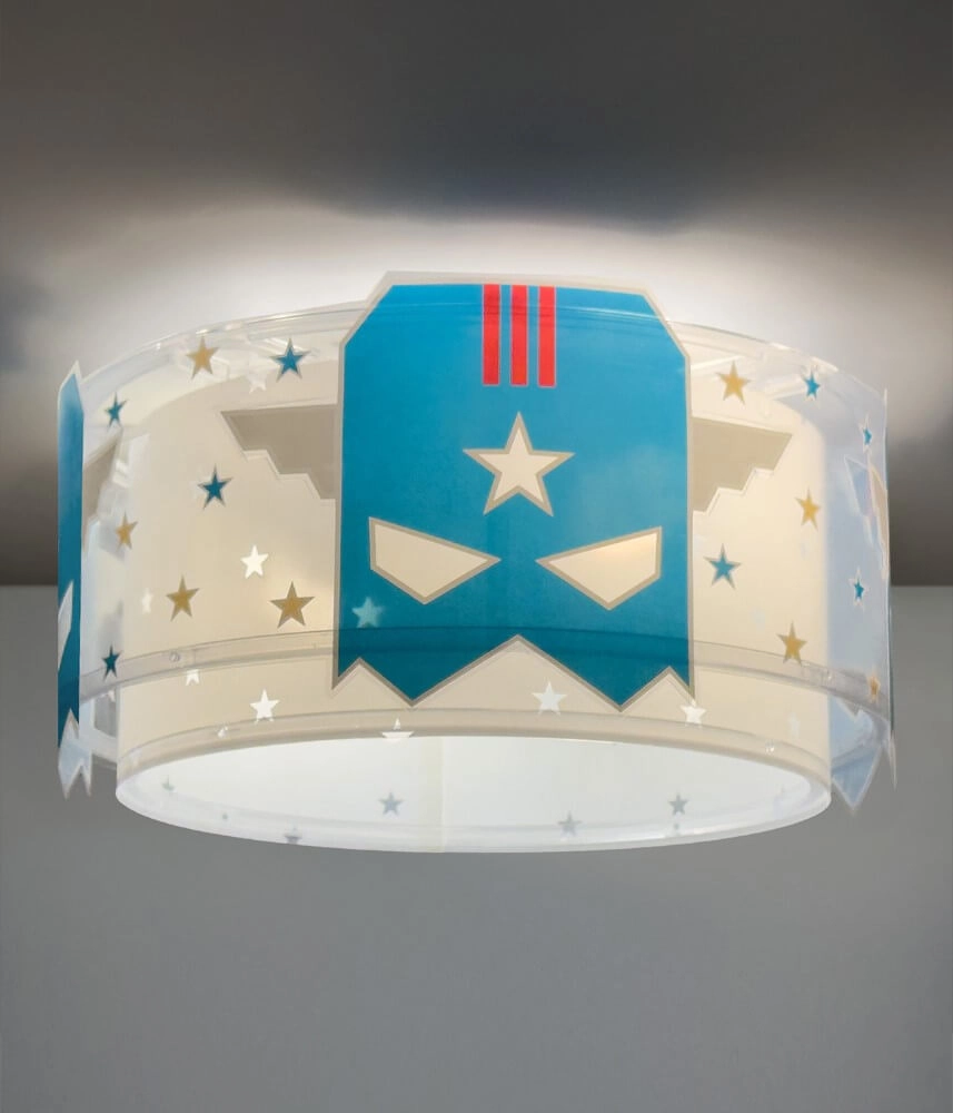 Kinderkamer plafondlamp Blue Hero Dalber 8420406003276