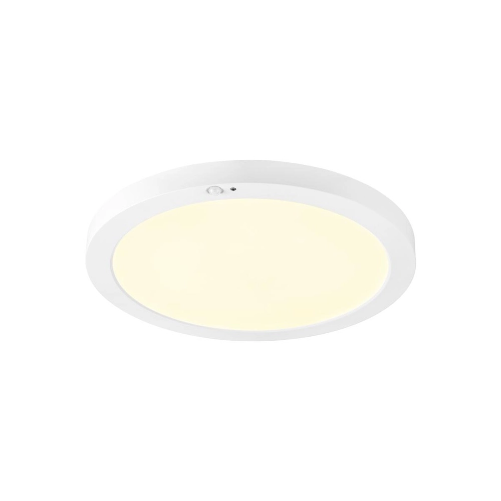Plafonniere Vario Ø 30cm wit met sensor