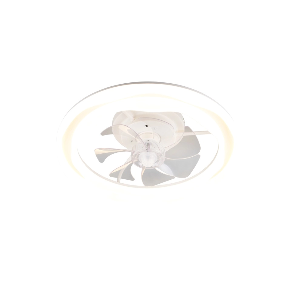 Witte ventilator Skaulo design Ø 50cm Trio 4017807698831