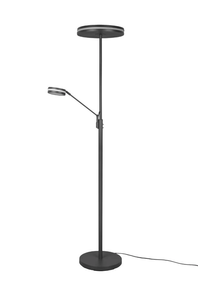 Grote led leeslamp Franklin Antraciet Trio 4017807525311