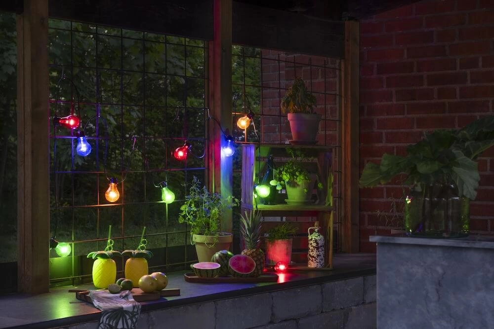 Ledverlichting Partylight 10 lichtbronnen KonstSmide 7318302396503