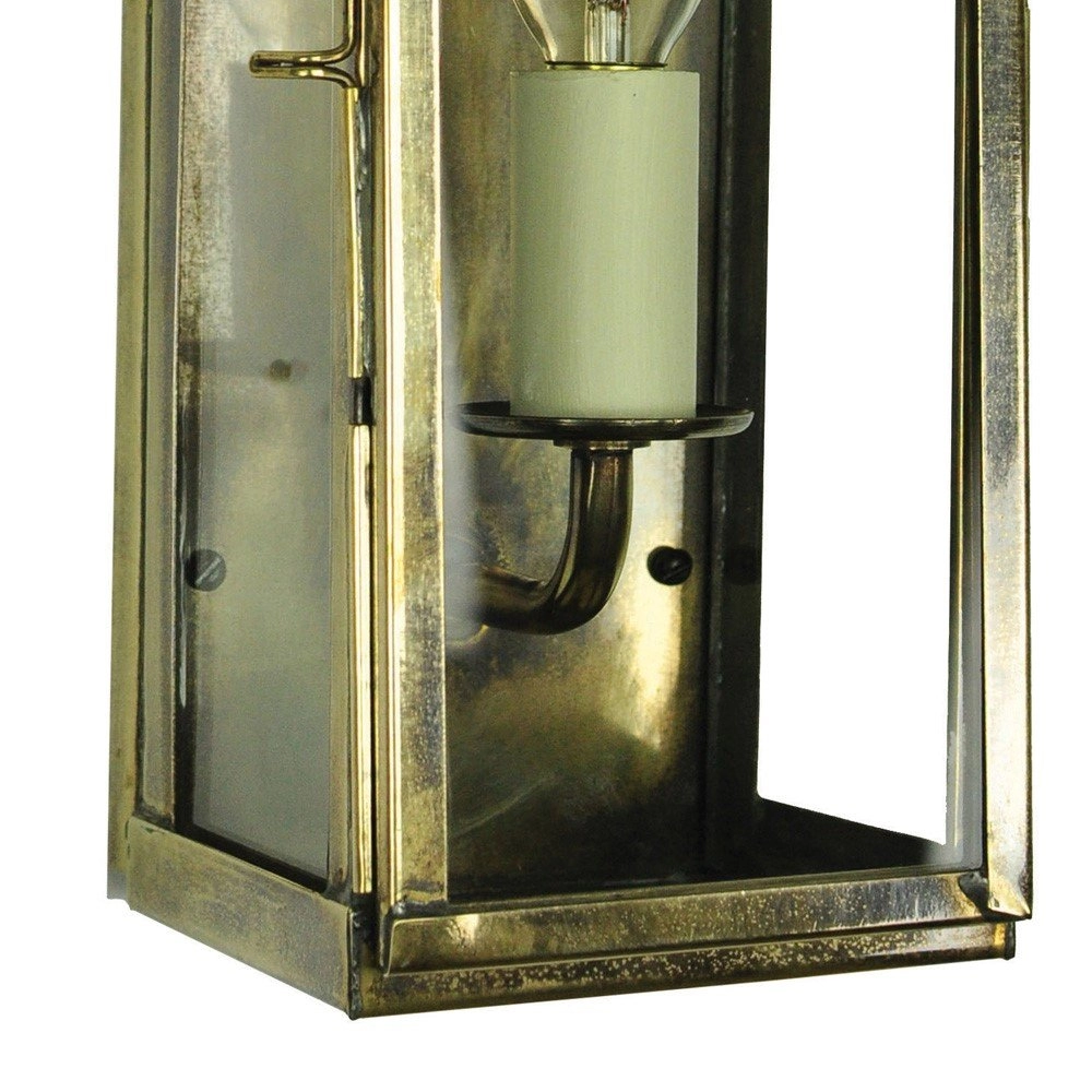 Landelijke muurlamp Strathmore 31cm - antiek koper (ANT) Limehouse