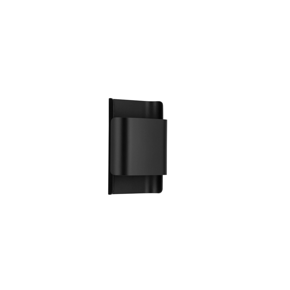 Zwarte opbouwspot Polly 18cm Lyora 5212017465160