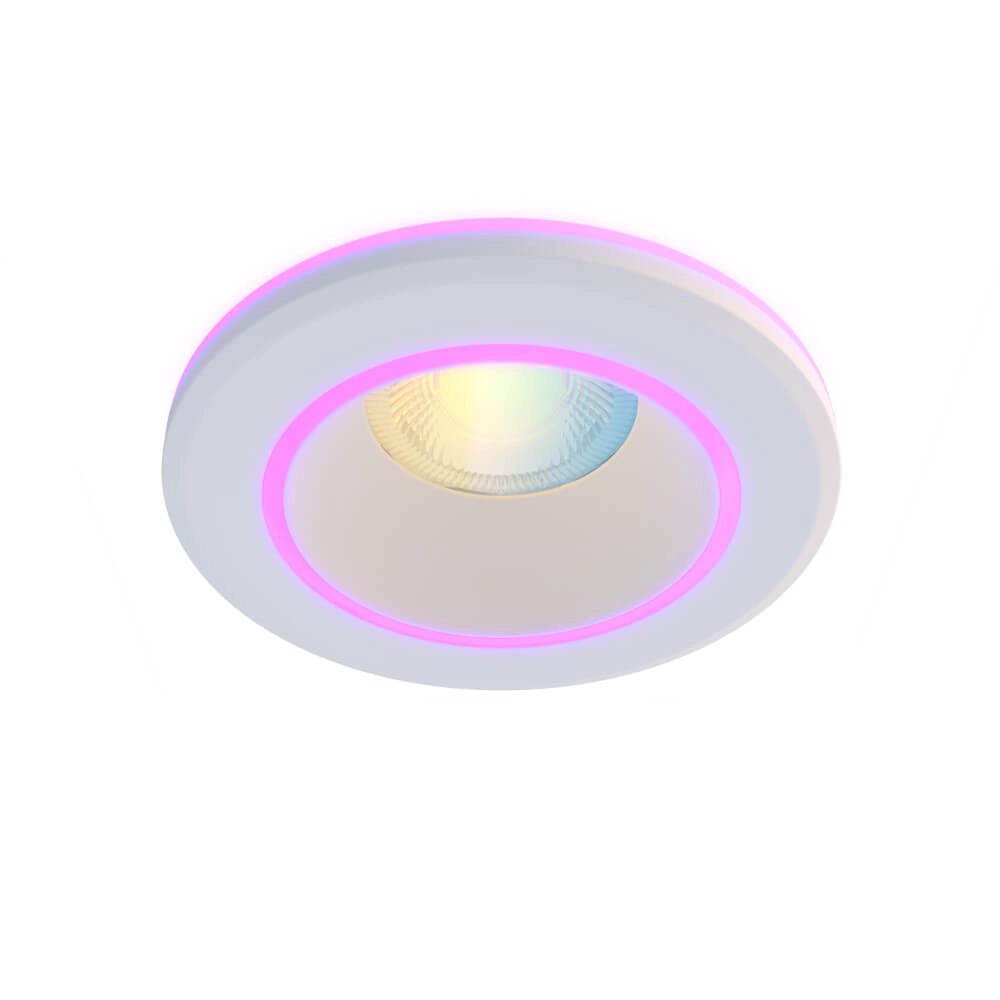 Smart inbouwspot Halo wit