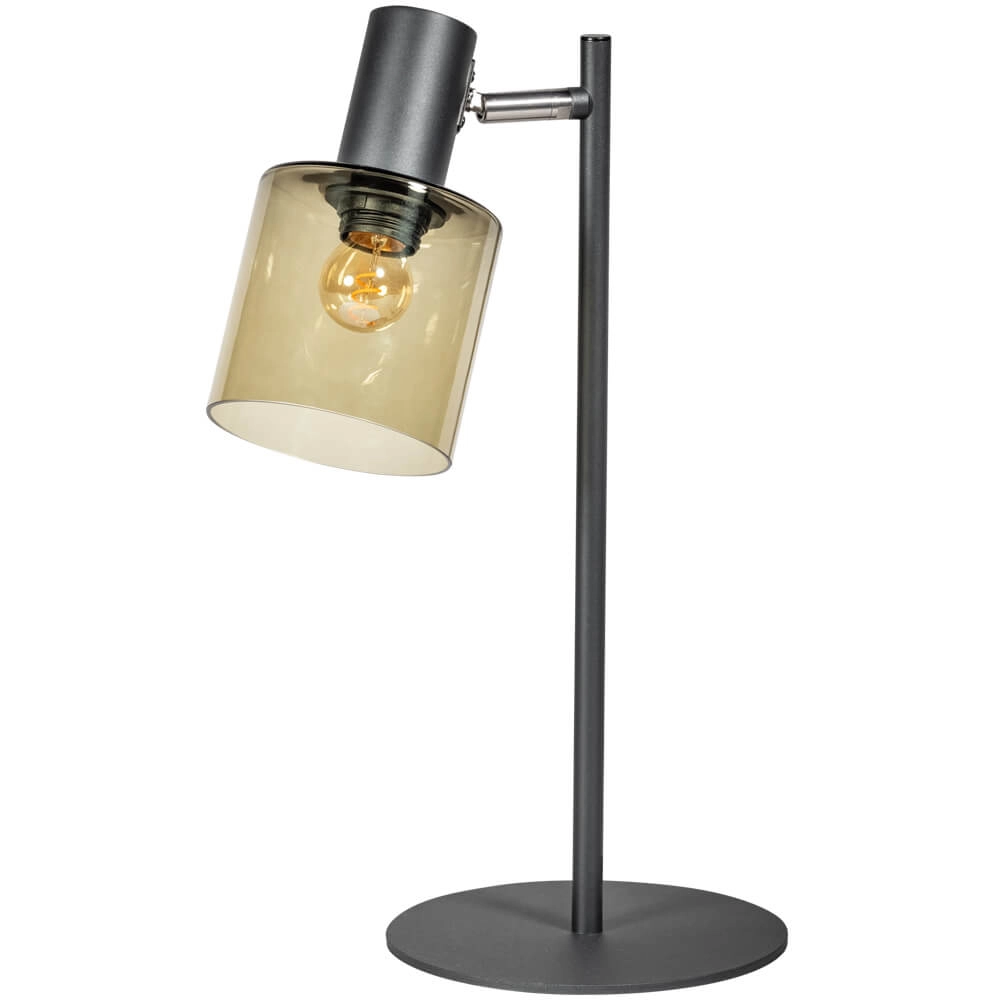 Tafellampje Sledge Glass amber glas