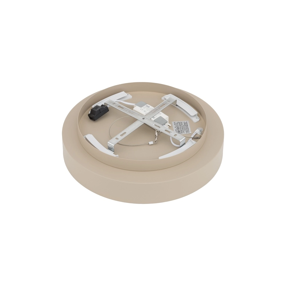 Plafondlamp Nikki Led zand bruin Ø 38cm - 3000K Lyora 5903139123631