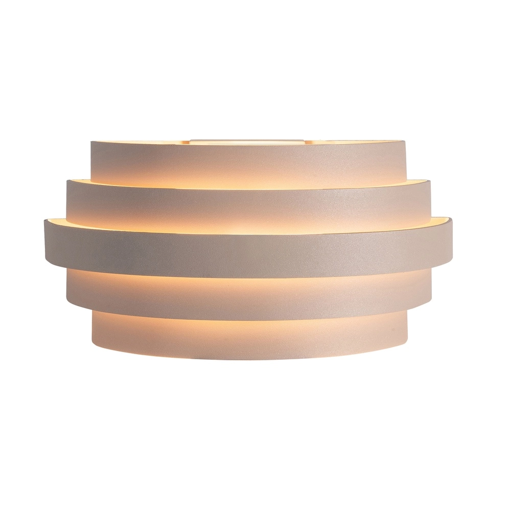 Design wandlamp Scudo zand bruin 25cm