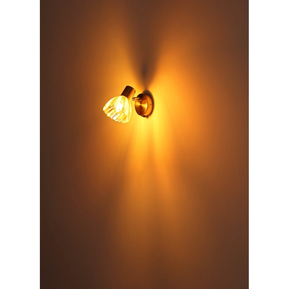 Wandlamp Zachery goud Globo 9007371531493