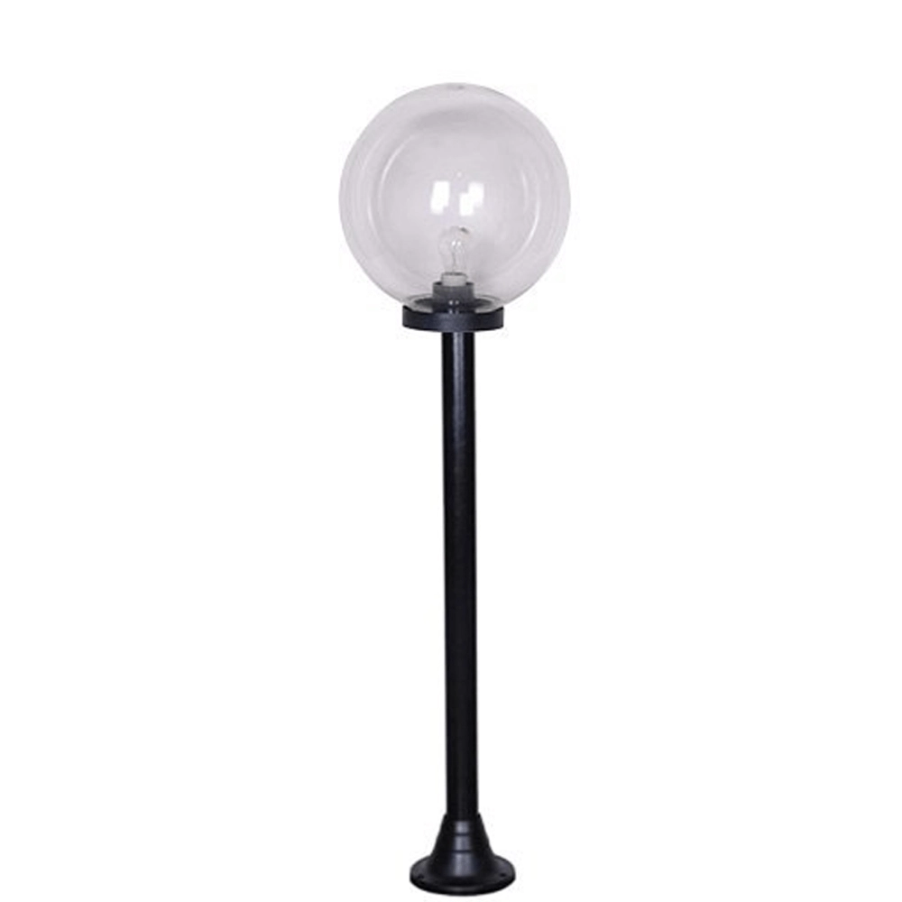 Bol lamp Bolano 181cm. staand clear