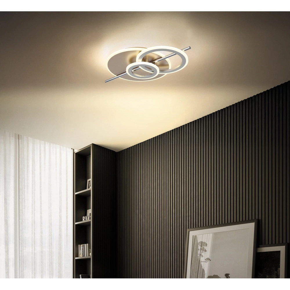Design plafondlamp Norris champagne Globo 9007371531820