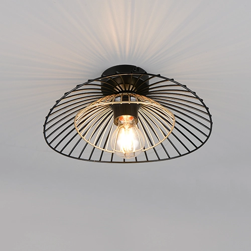 Plafondlamp Lauris Ø 30cm zwart