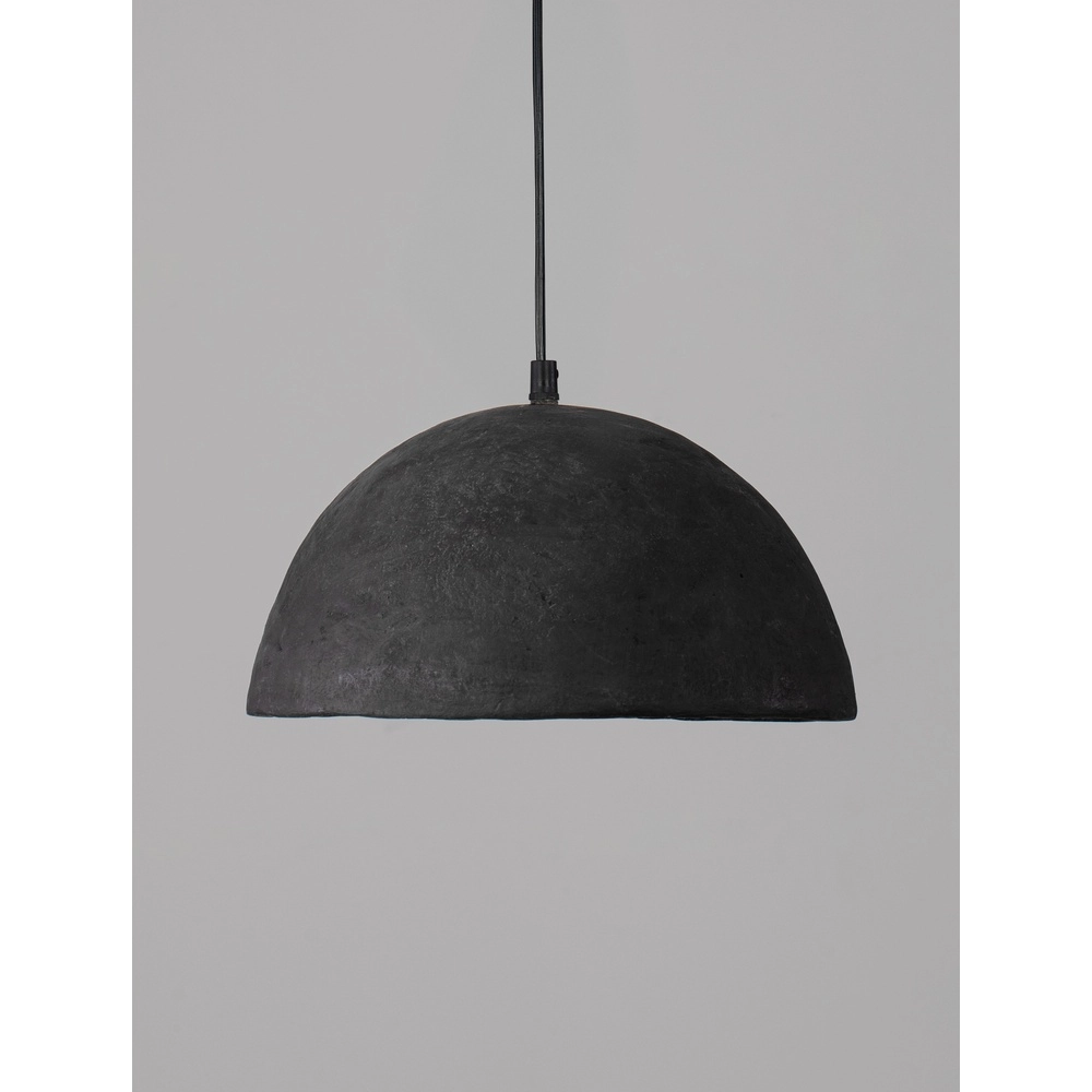 Zwarte hanglamp Talcum Ø 32cm Lyora 5212017468260