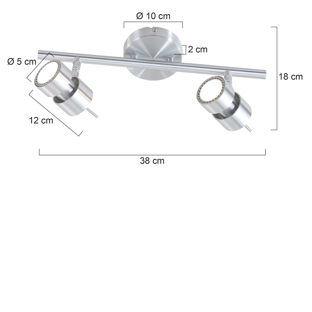 Led plafondspot Natasja Led Steinhauer 8712746111972