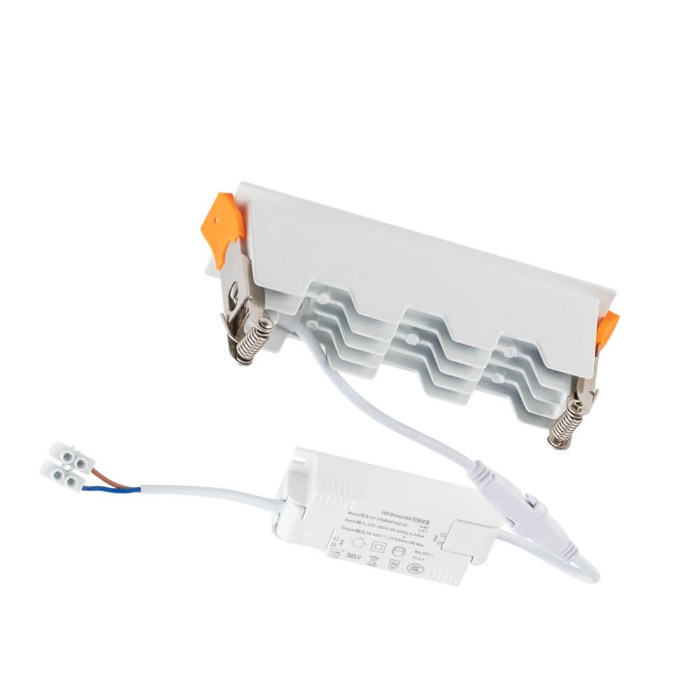 Witte inbouwspot Midi Led 5x1 leds - 4000K Lyora 5903139100434