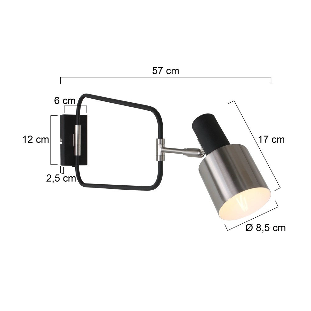 Wandlamp Fjorgard Steinhauer 8712746125092