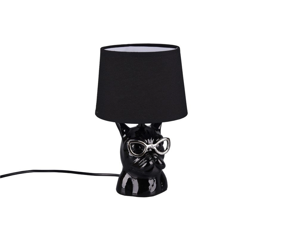 Tafellamp Dosy 23cm zwart Trio 4017807411713