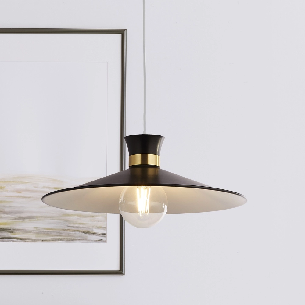 Zwarte hanglamp Balham design Searchlight 5053423306865