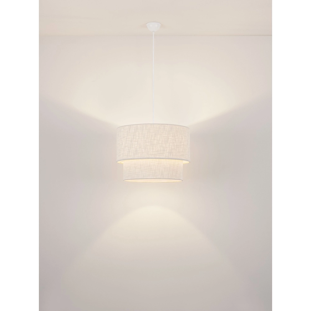 Linnen hanglamp Karen Ø 50cm Lyora 5212017493965