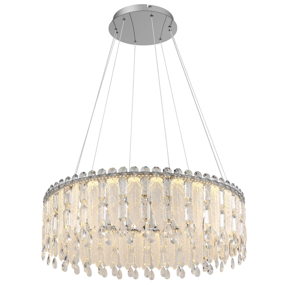 Hanglamp Klunka chroom Ø 79,5cm Globo 9007371450107