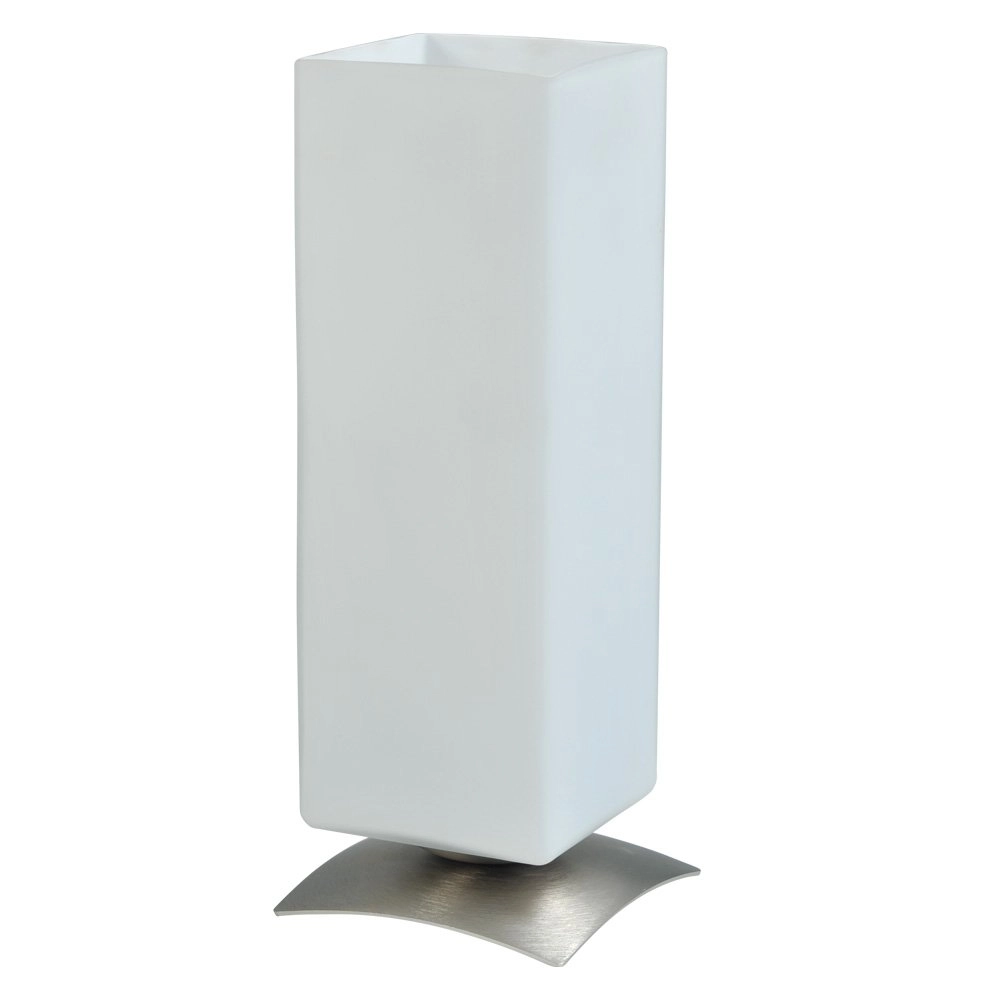 Tafellamp Oblica Square 31cm metaalgrijs