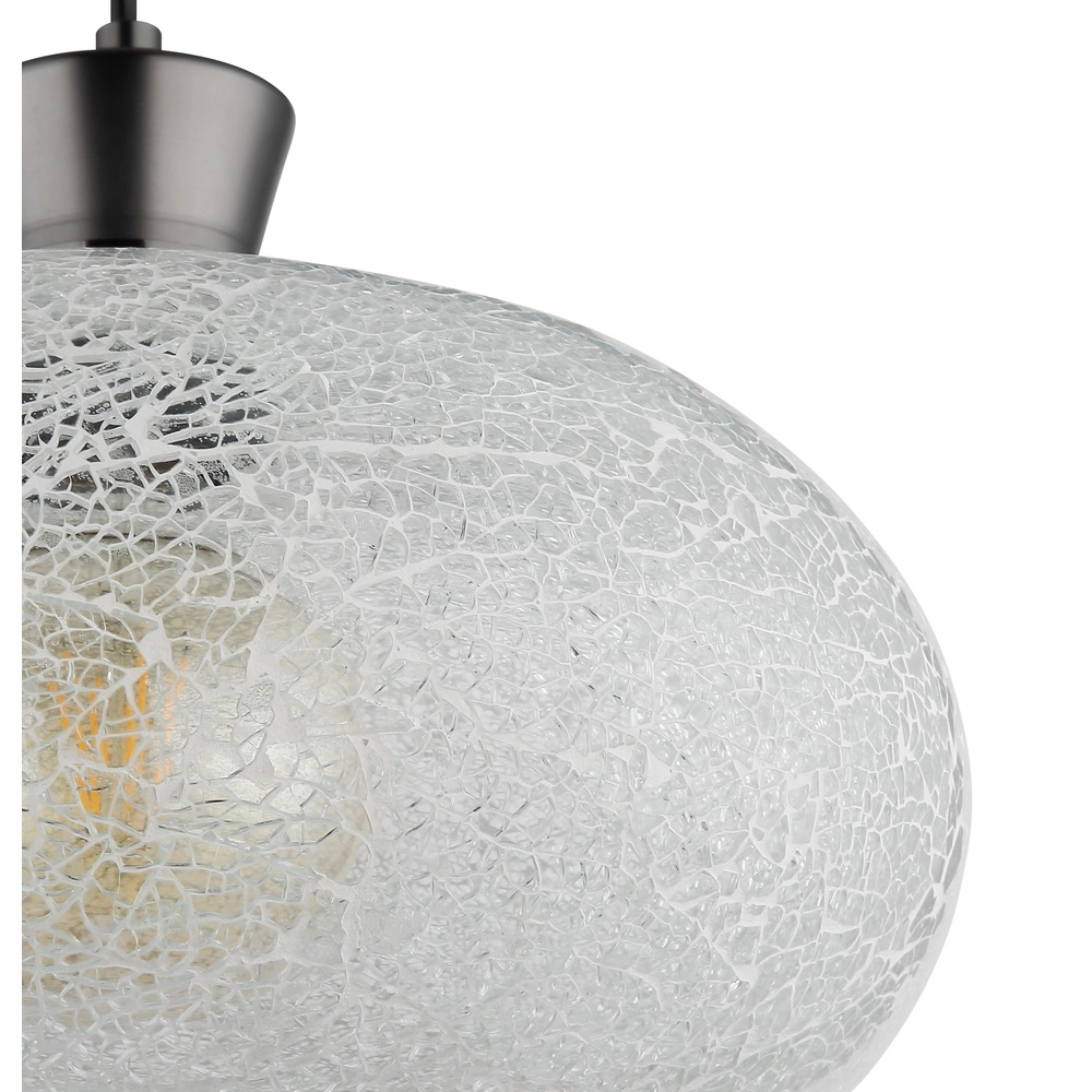 Enkele hanglamp Brokana gunmetal Globo 9007371575466