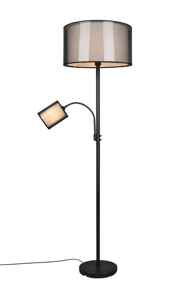 Design schemerlamp Burton met leeslamp Trio 4017807538731