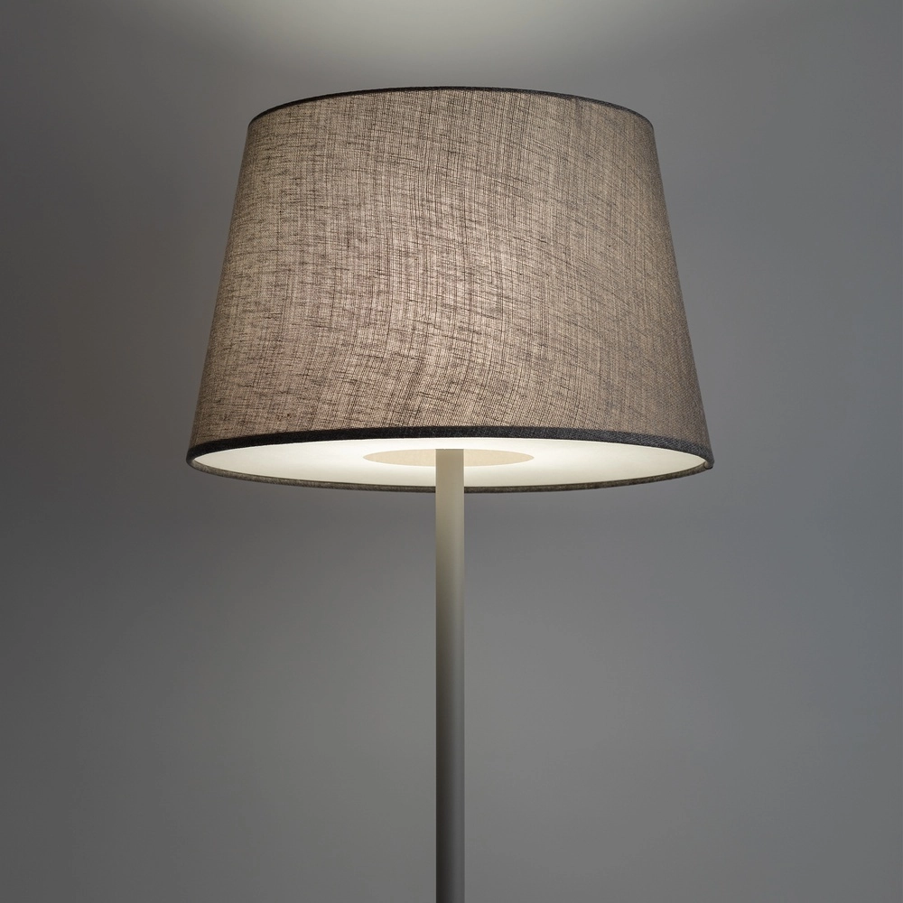 Vloerlamp Tutoia zand bruin Ø 46cm Lyora 5903139116831