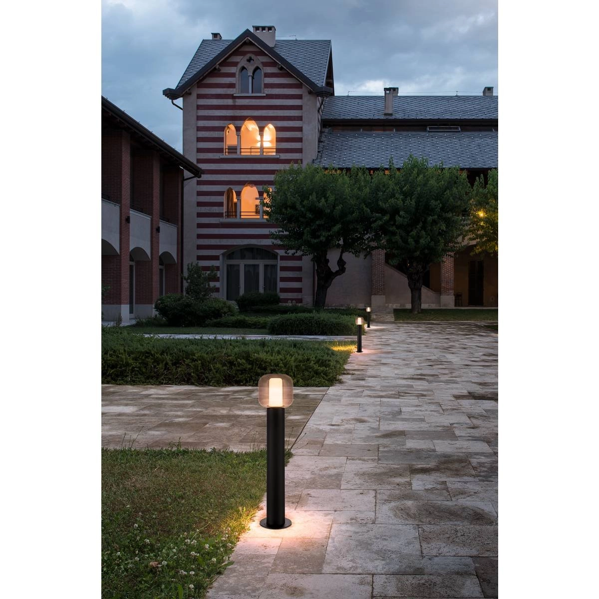 Staande lamp Ovalisk 75cm antraciet SLV 4024163248303