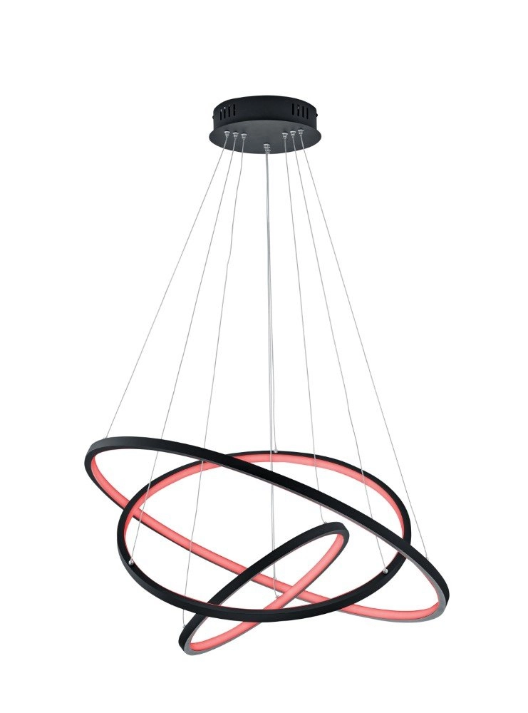 Design hanglamp Aaron Ø 80cm Trio 4017807473308
