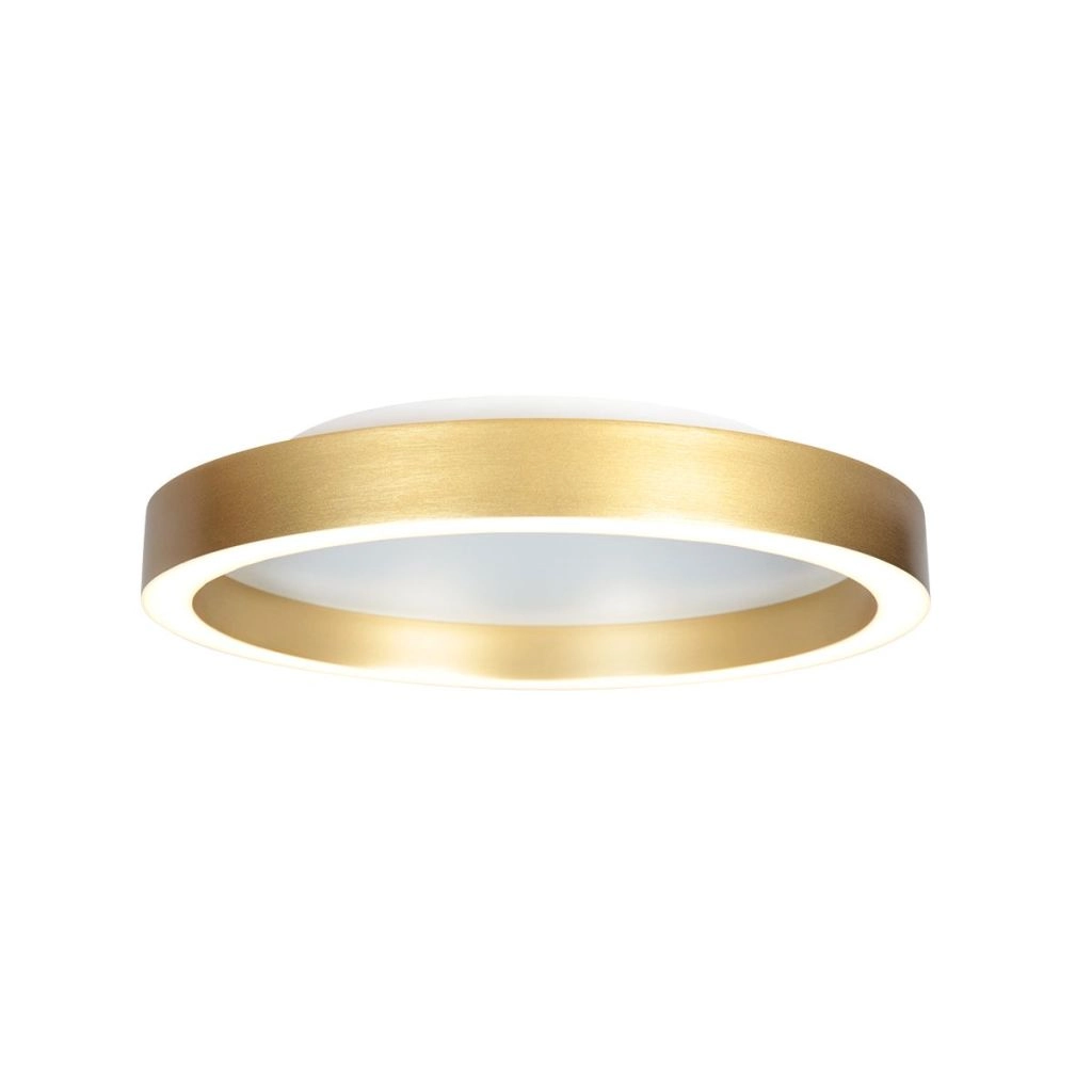 Design plafondlamp Ringlux goud Ø 30cm Steinhauer 8712746180909