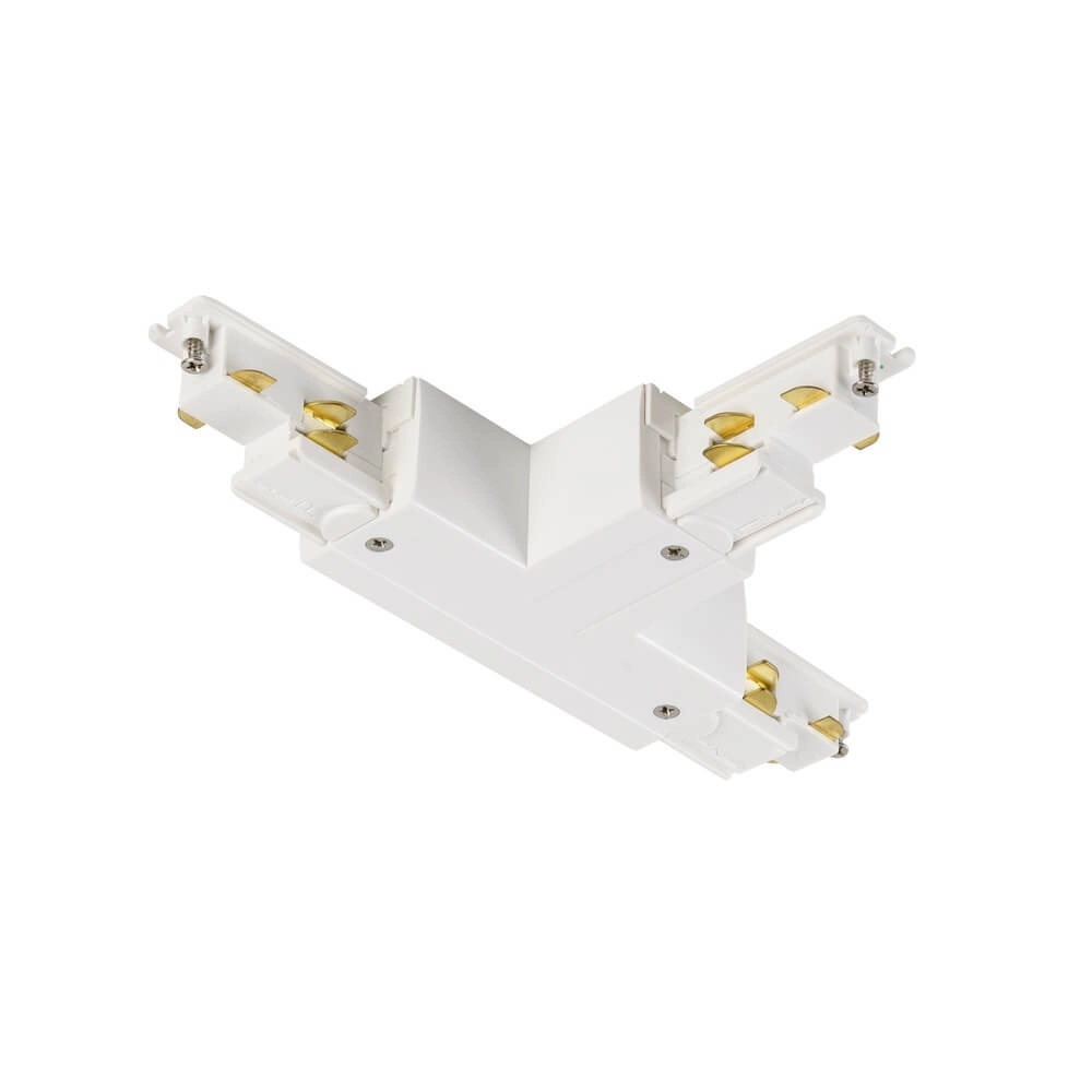 Verstelbare S-Track T-connector rehts DALI wit