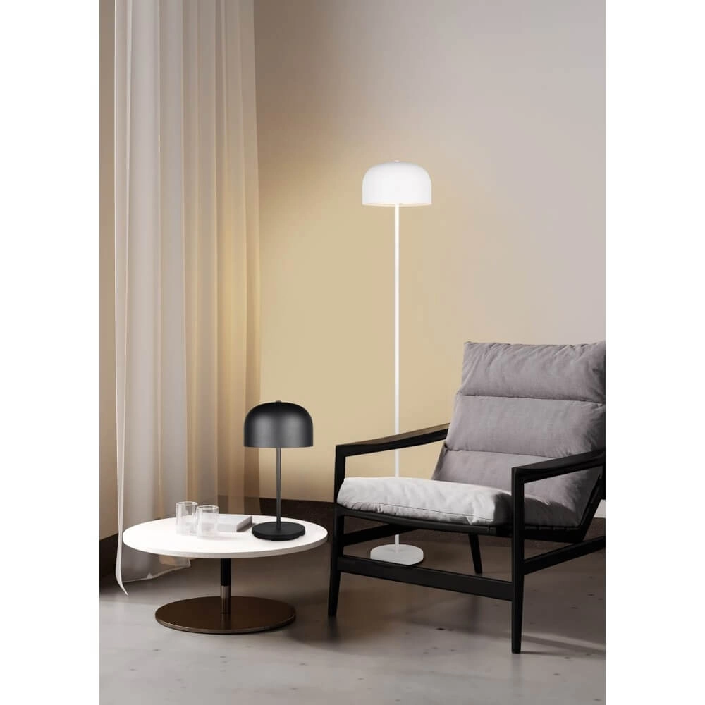 Oplaadbare vloerlamp Jeff wit Trio 4017807640885