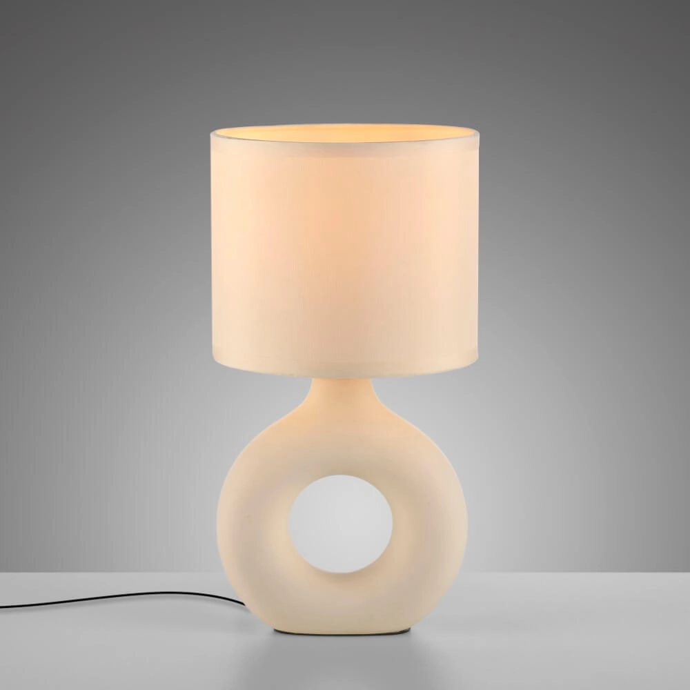 Tafellamp Carara zandkleurig Just Light 4043689004859