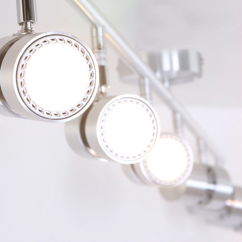 Led plafondspot Natasja Led 6-lichts grijs Steinhauer 8712746112054