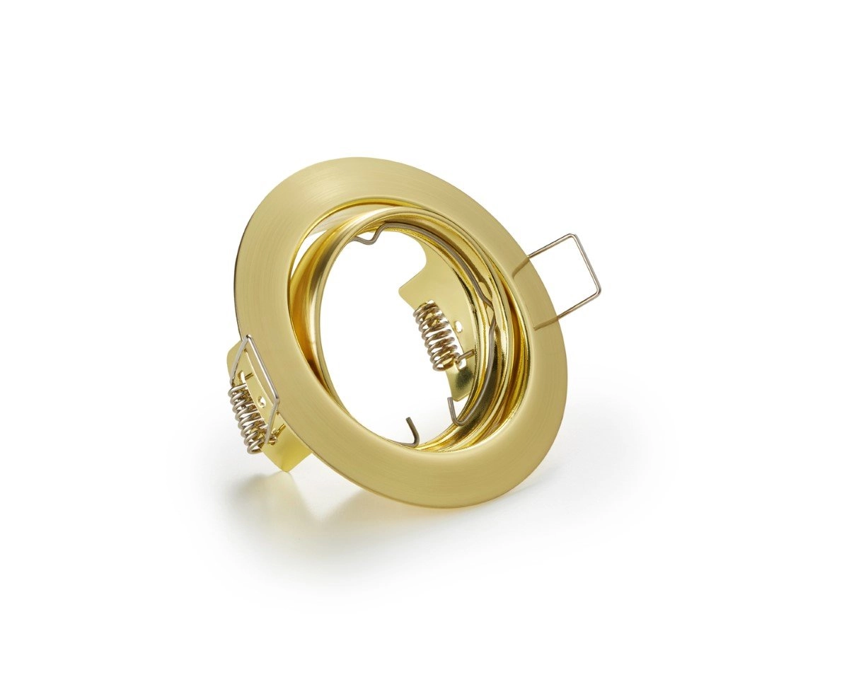 Inbouwspot Jura GU10 8,3cm goud Trio 4017807376326