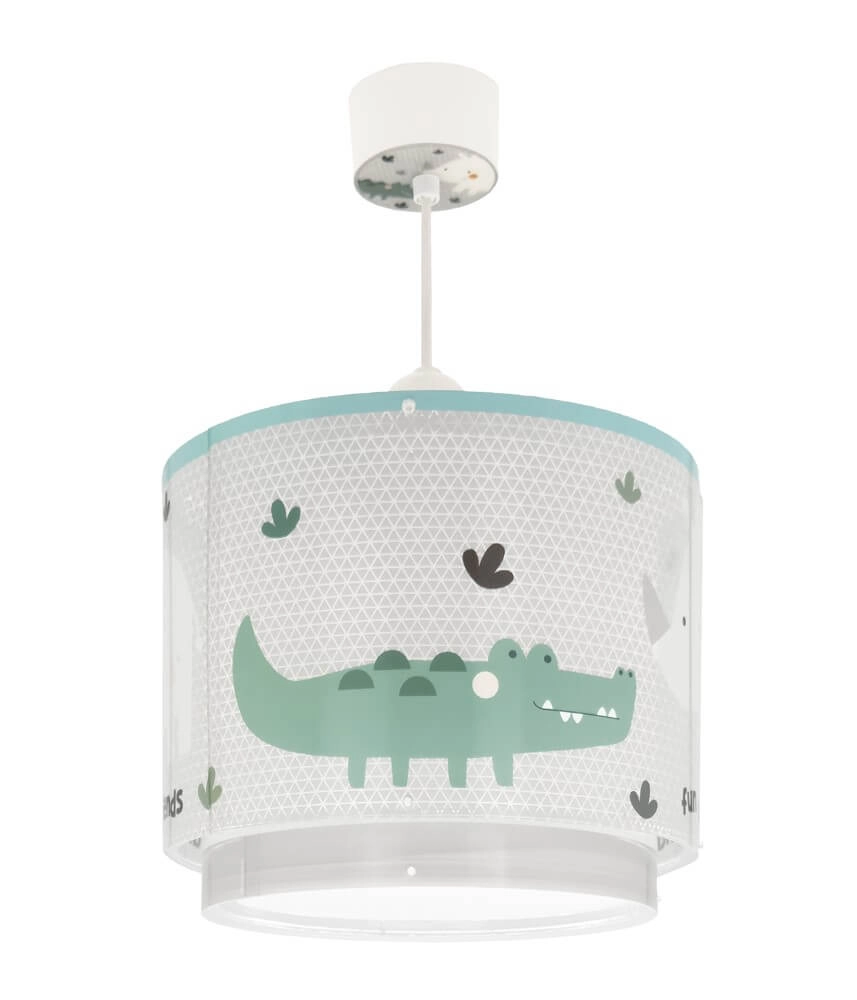 Kinderkamer hanglamp Rhino & Croco Ø 26cm Dalber 8420406002729