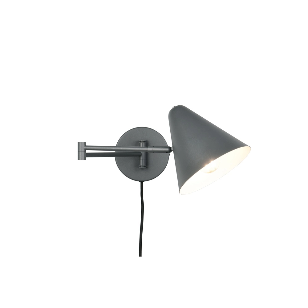 Design wandlamp Cosima antraciet Trio 4017807660012